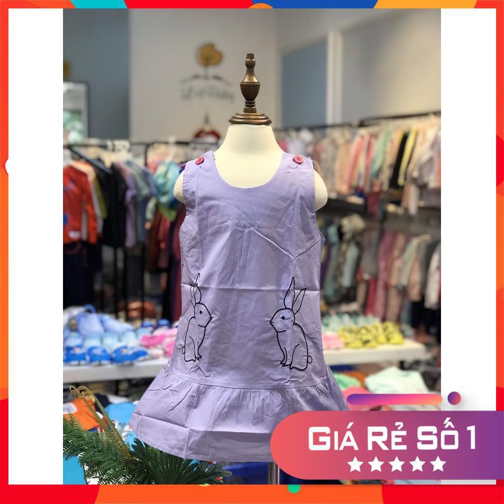 Váy thô thêu thỏ size 3-10T
