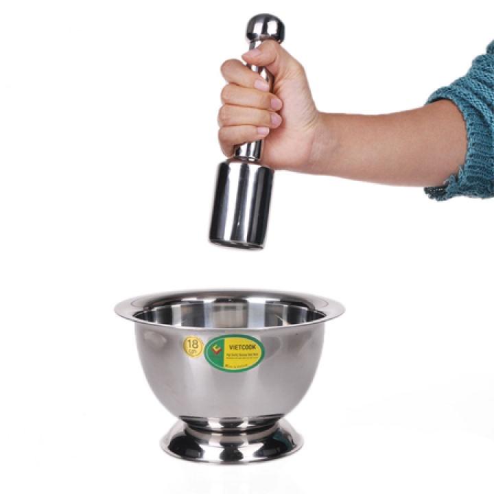 Bộ Cối Chày - Bộ Cối Chày Inox SỐ 2