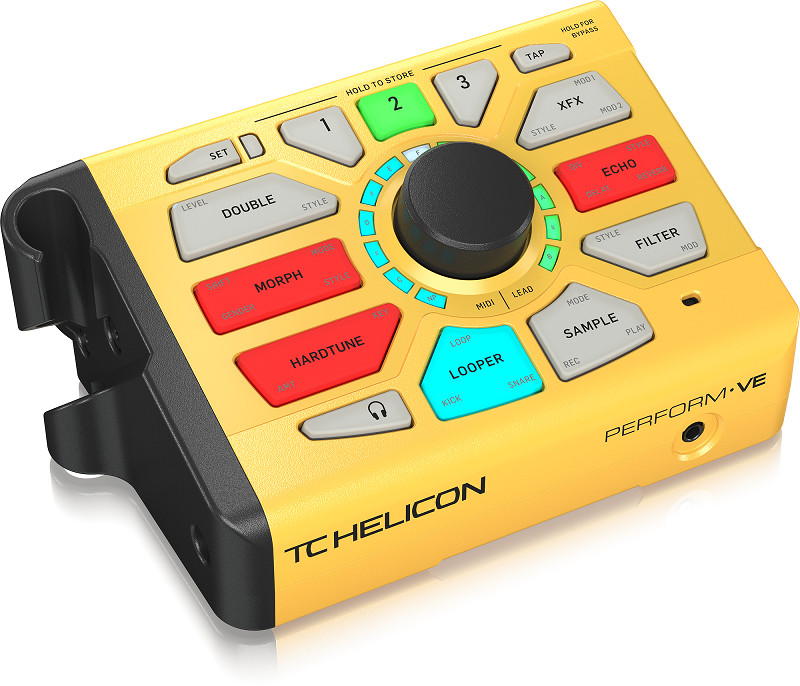 TC-Helicon PERFORM-VE-Revolutionary Mic Stand-Mount Vocal Processor- Hàng Chính Hãng