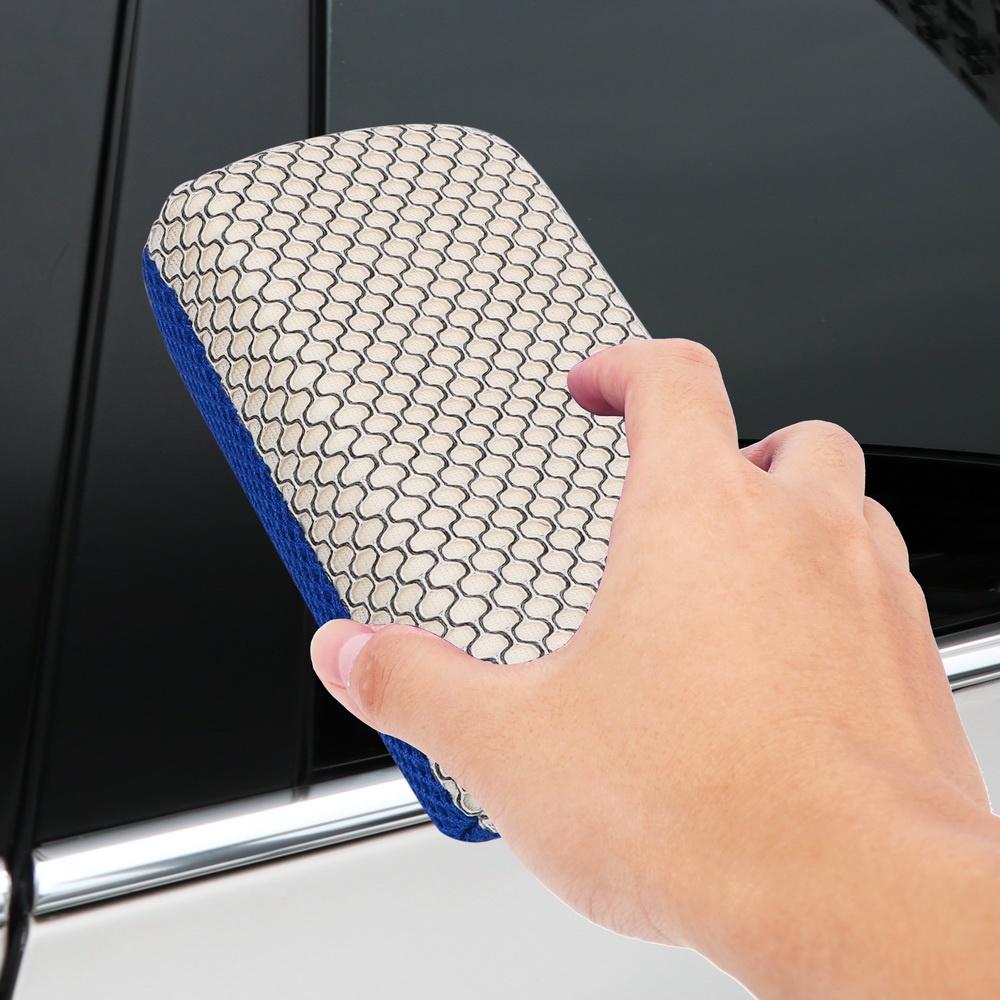 Miếng mút với lưới sợi nhỏ chuyên dụng để vệ sinh xe hơi/ xe đạp/ xe moto hiệu quả nhanh chóng