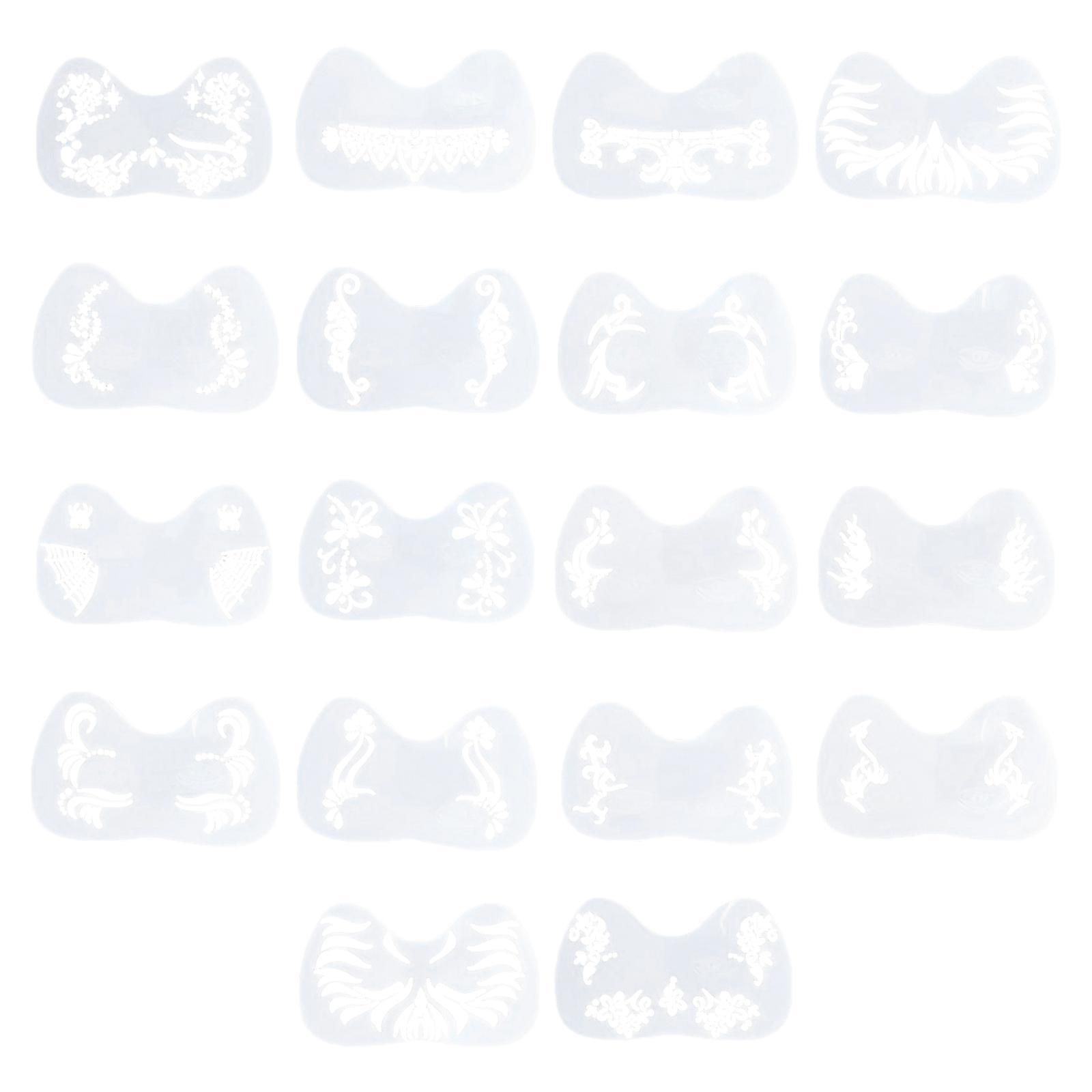 Face Paint Stencils Set for Children Adult DIY Party Supplies Painting