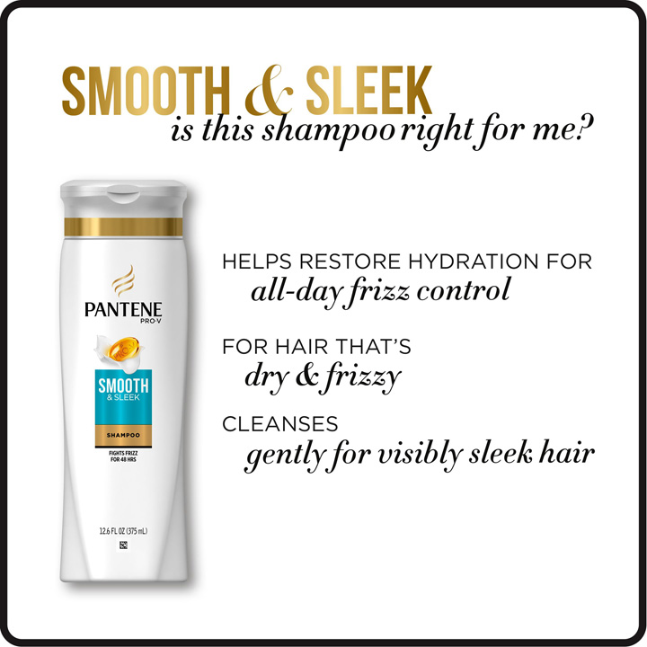 Dầu Gội Pantene Pro-V Smooth &amp; Sleek 375ml