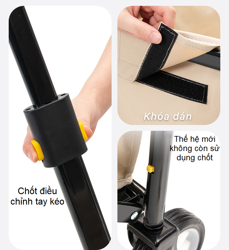 Xe Kéo Dã Ngoại Gấp Gọn-YZ015