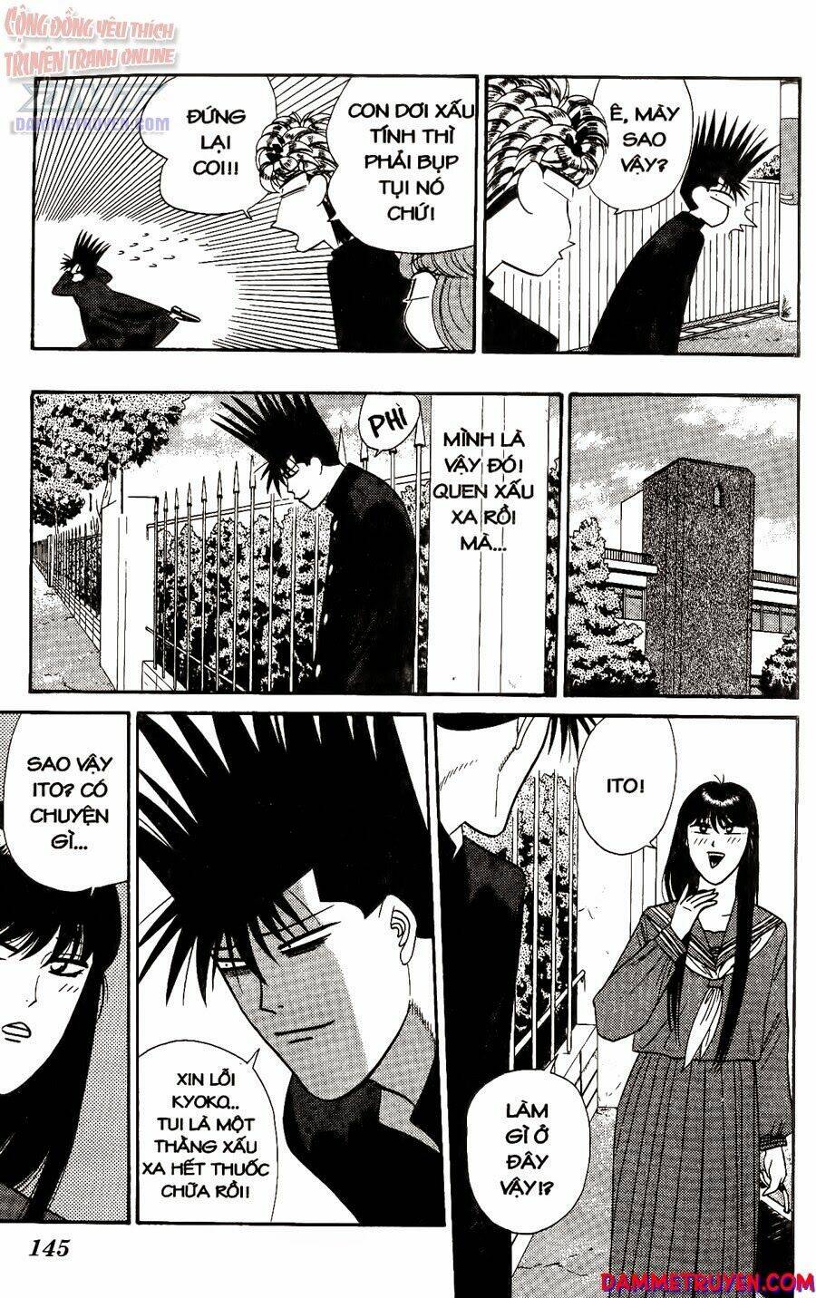 kyou kara ore wa - cặp bài trùng chapter 246 18