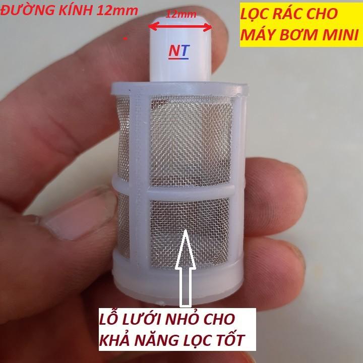 Lọc rác máy bơm phun sương , bơm phun thuốc các loại( lọc nhựa trắng )