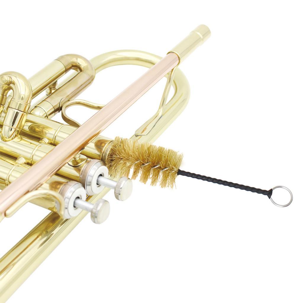 Sunnimix 6 Trong 1 Đồng Nhạc Cụ Vệ Sinh Chăm Sóc Cọ Găng Tay Vải Dầu Phụ Kiện