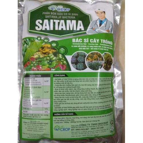 Phân bón hữu cơ vi sinh SAITAMA - gói 1 kg