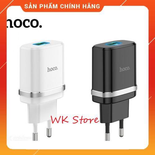 Hình ảnh Củ sạc nhanh Hoco c12Q, sạc nhanh 18w - Hàng chính hãng