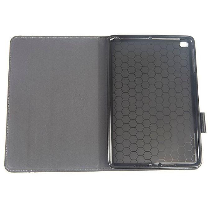 Bao da cho iPad mini 1/2/3/4/5 khay lưng TPU dẻo cao cấp phối vải canvas bền chắc