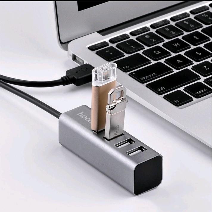 Hub sạc 4 cổng USB 2.0 Hoco HB1 - Hàng Chính Hãng