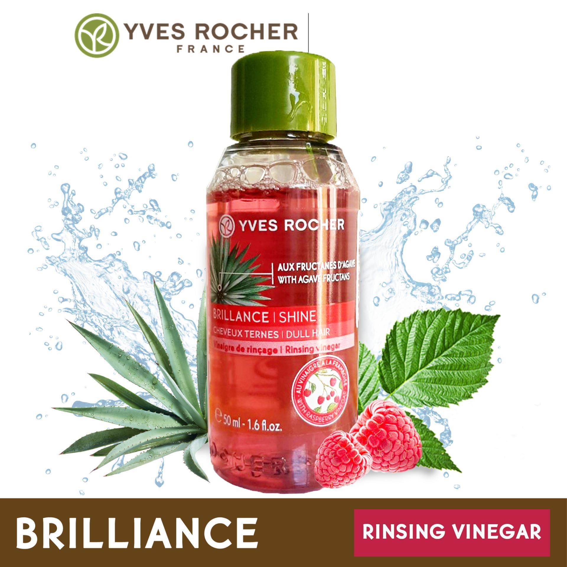 [Mini Size] Giấm Xả Tóc Yves Rocher Brillance Shine Rinsing Raspberry Vinegar 50ml