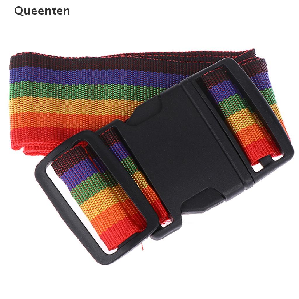 Queenten Luggage Strap Cross Belt Packing 180CM Adjustable Travel Buckle Baggage Belts QT