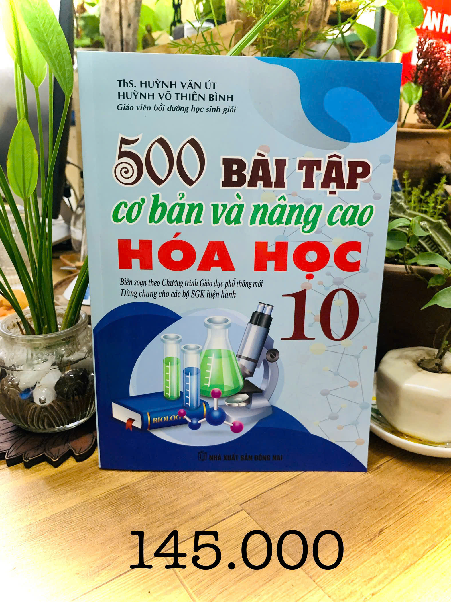 Sách - 500 Bài Tập Cơ Bản Và Nâng Cao Hóa Học 10