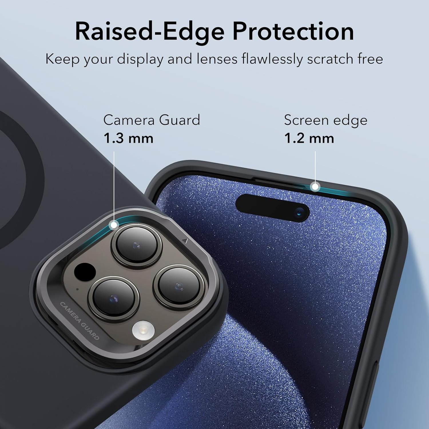 Ốp Lưng cho iPhone 15 Pro Max ESR Cloud Soft Case Stash Stand with HaloLock - Hàng Chính Hãng
