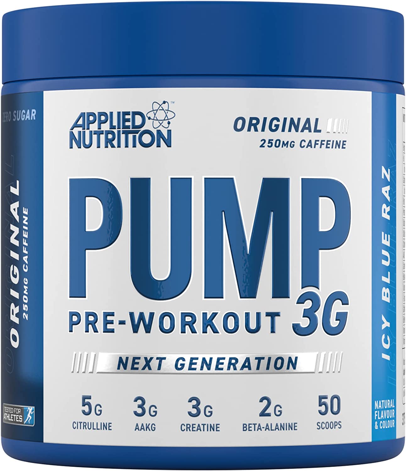 Pump 3G Pre Workout Applied Nutrition 50 Scoop - Tăng Sức Mạnh Sức Bền