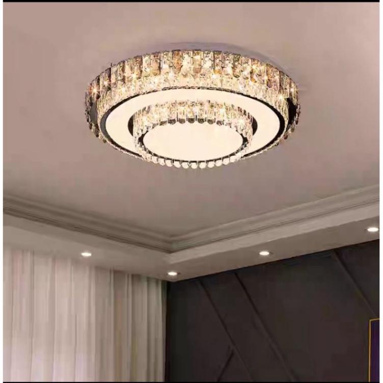 MKPL_03 Đèn mâm áp trần phale tô điểm phòng khách, đèn tô điểm trần hiện đại DT