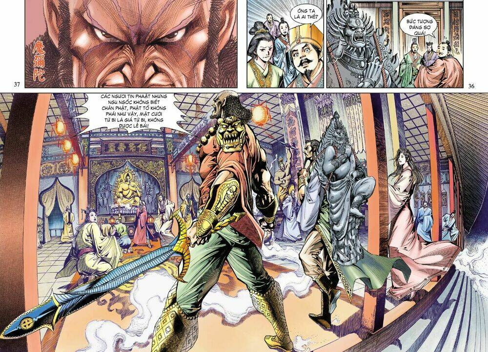 thiên tử truyền kỳ 5 - như lai thần chưởng chapter 74 36