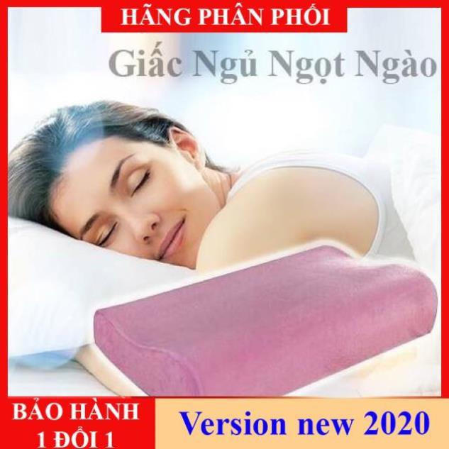 GỐI CAO SU NON NGƯỜI LỚN TRỊ LIỆU CHỐNG NGÁY NGỦ ĐAU VAI GÁY