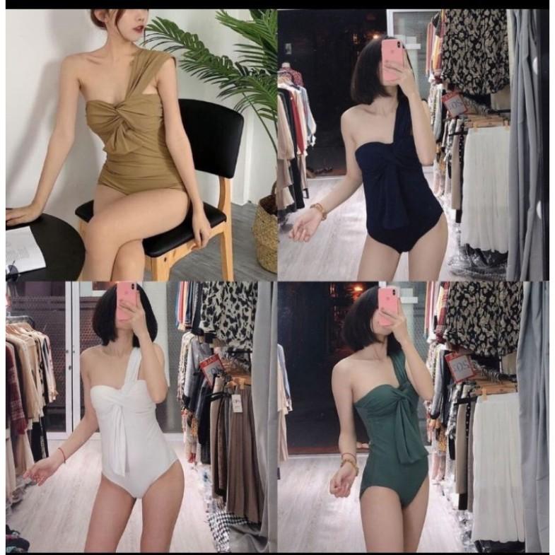 Bikini liền thân lệch vai (nhiều màu) VATIXA BKN25