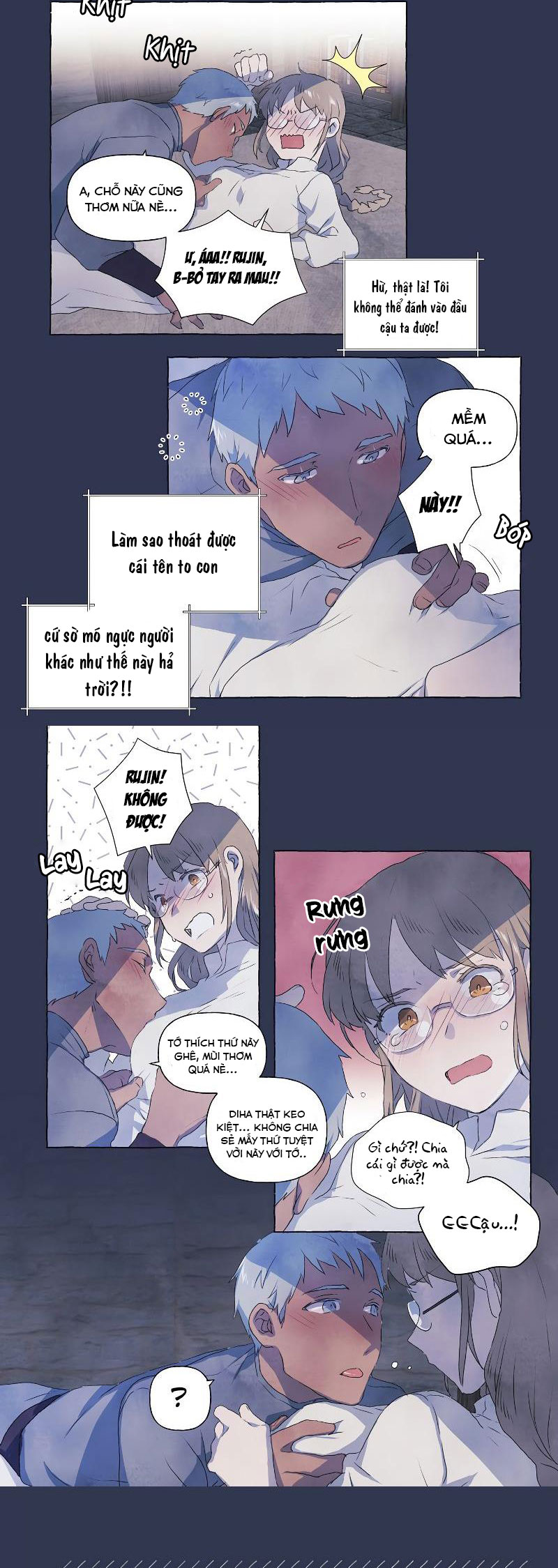 mối tình đầu của chàng sói khờ chapter 2 8