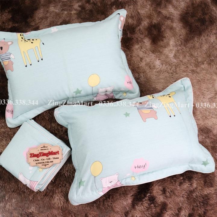 Vỏ gối đầu Cotton lạnh cao cấp họa tiết đơn giản sang trọng