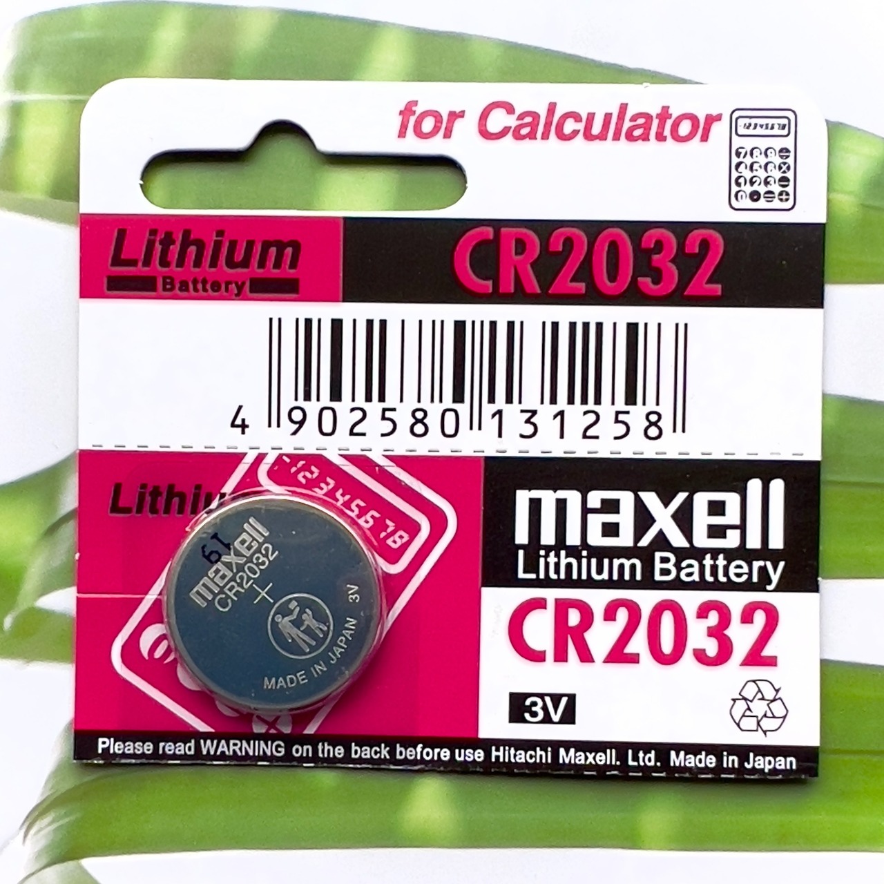 Pin Maxell CR2032 3V Hàng Chính Hãng Nhật Bản Date 2031 Made in Japan