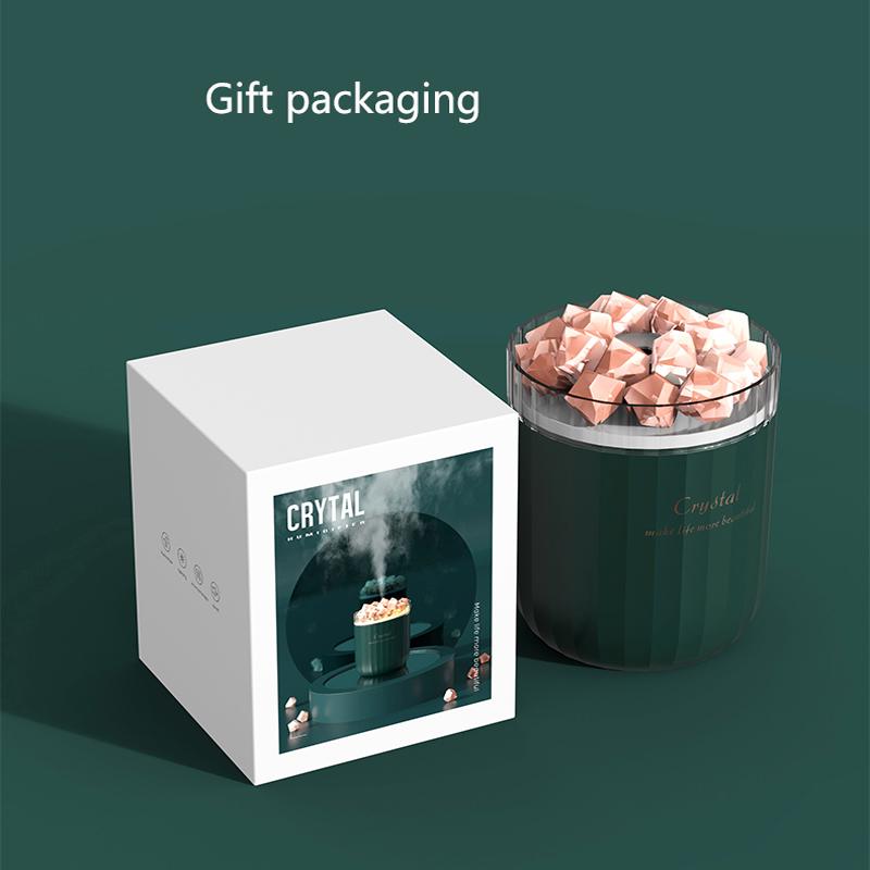 Điện Máy Tạo Độ Ẩm Không Khí Khuếch Tán Hương Thơm USB Không Dây Pha Lê Tinh Máy Khuếch Tán Tinh Dầu Siêu Âm Thanh Máy Tạo Độ Ẩm Phun Sương Tạo