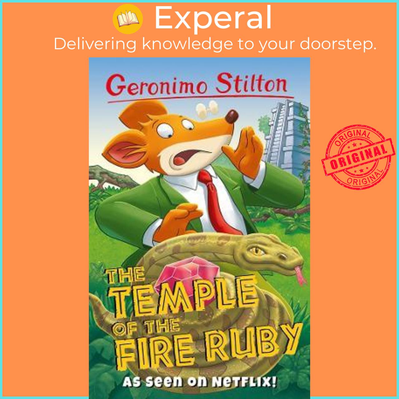 Sách - The Temple Of The Fire Ruby by Geronimo Stilton