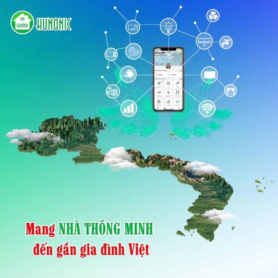 Công Tắc Thông Minh Wifi Hunonic Datic 1 Kênh 500W Điều Khiển Thiết Bị Từ Xa Qua Điện Thoại, Hẹn Giờ Tự Động.