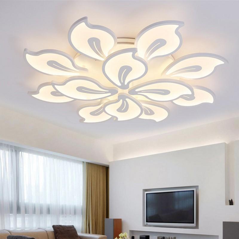 Đèn ốp trần LED phòng khách, phòng ngủ, văn phòng phong cách hiện đại TT20
