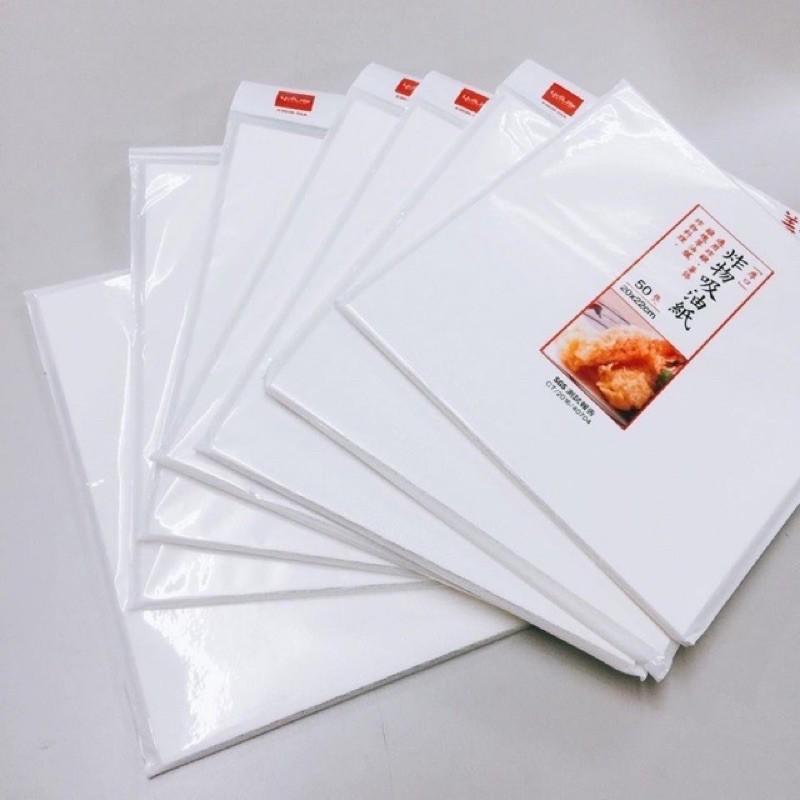Giấy thấm dầu ăn