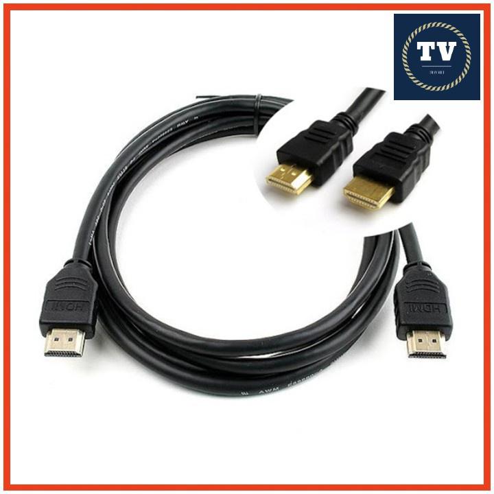 Cáp tín hiệu hdmi tròn đen dài 1.5m 4k