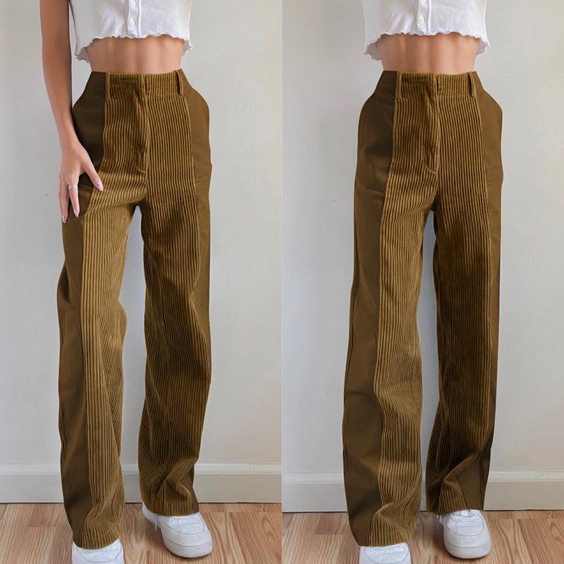 2021 Miếng Dán Cường Lực Thẳng Quần Jean Nữ Baggy Vintage Cao Cấp Ren Định Tương Phản Y2k Jean Denim Đau Khổ Dạo Phố Quần
