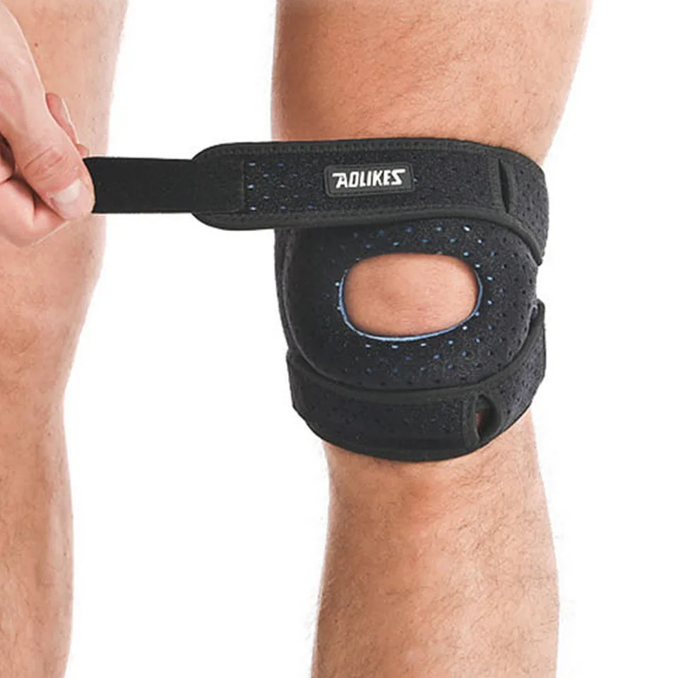 Bộ 2 đai Bảo Vệ Đầu Gối AOLIKES A-7927 Thoáng Khí, Hấp Thụ Sốc, Hoàn Hảo Cho Mọi Hoạt Động