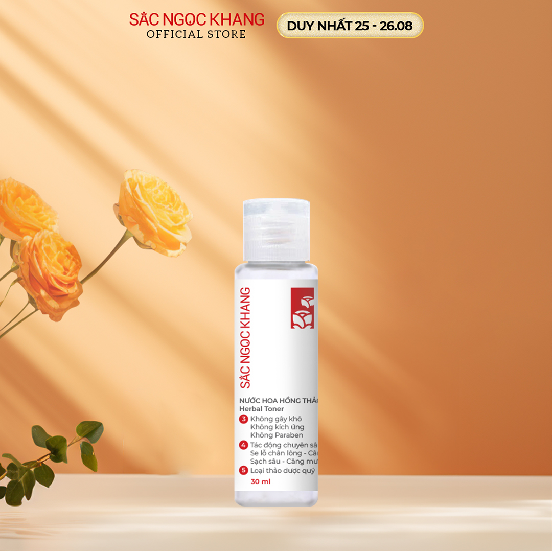 [Size du lịch] Nước hoa hồng 30g