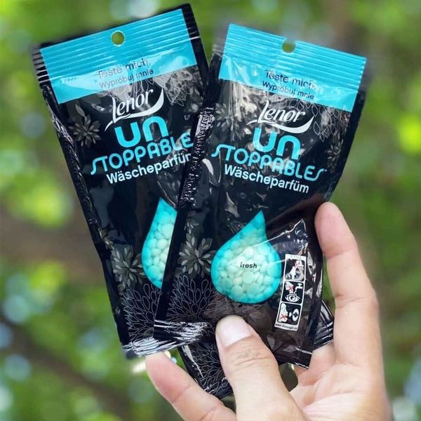 Set - 10 Viên Xả Vải Khô Lenor Unstoppables Fresh Waschepar - Gói 30G