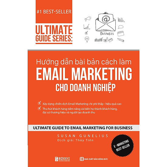 Sách Hướng dẫn bài bản cách làm Email Marketing cho doanh nghiệp | Tặng kèm khóa học &quot;Đỉnh cao EMAIL MARKETING&quot;  +  sử dụng AUDIOBOOK ,EBOOK  miễn phí trên ứng dụng Bizbook  |