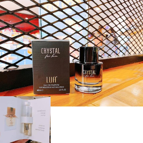 Nước Hoa LUA Crystal For Him 60ml - Tặng Kèm Mẫu Test Nước Hoa Lua Ngẫu Nhiên