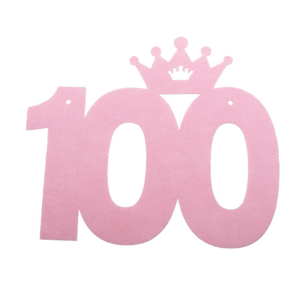 Felt Flags Bunting Garland Banner Party Hanging Decor