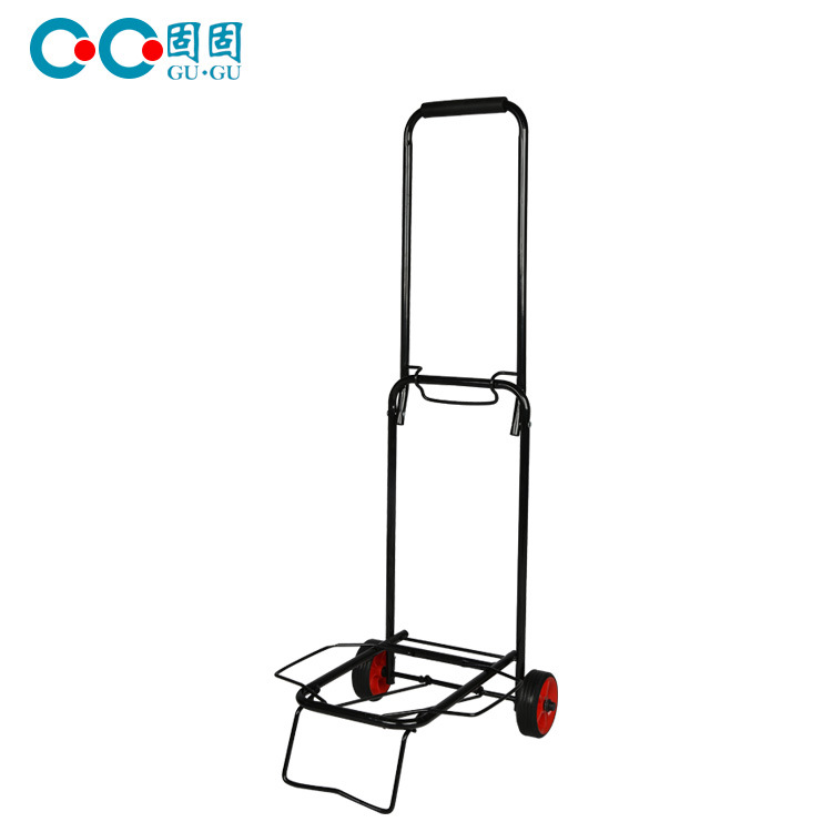 Xe kéo hàng xếp gọn chỉ 2kg tải trọng đến 80kg Trolley Wheel bánh cao su lớn