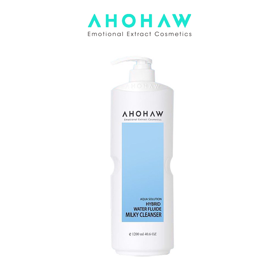 Sữa Tẩy Trang Ahohaw Chuyên Sâu Với 3 Tác Dụng - Hàng Chính Hãng