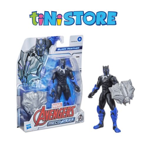 Đồ chơi siêu anh hùng Mech Strike Black Panther 15 cm Avengers