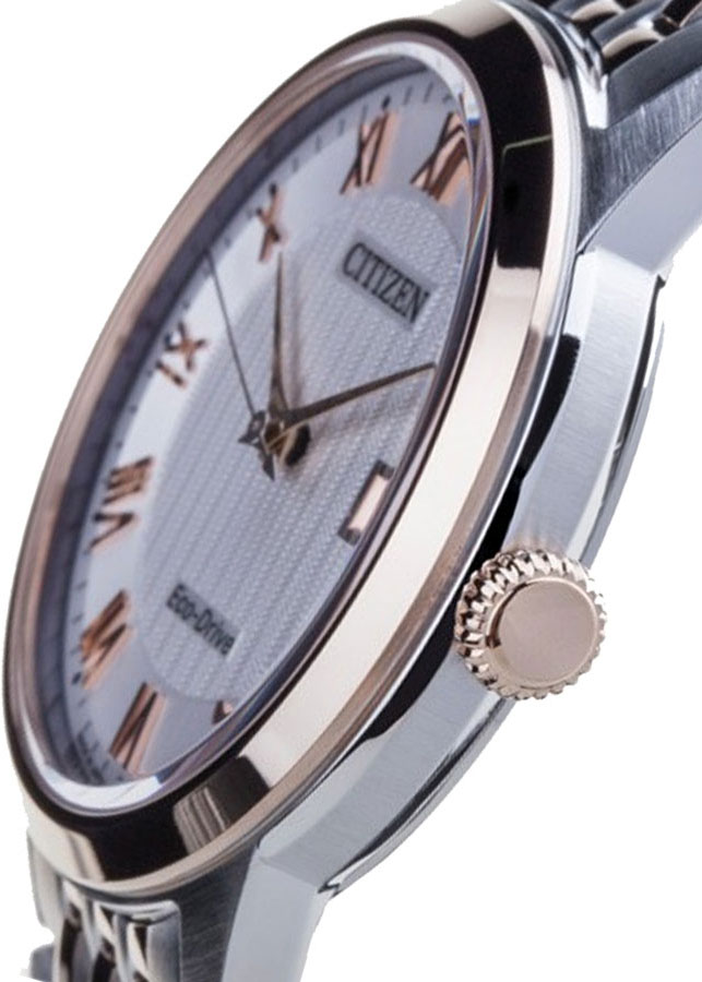 Đồng Hồ Nam Citizen Dây Thép Không Gỉ AW1234-50A - Mặt Trắng
