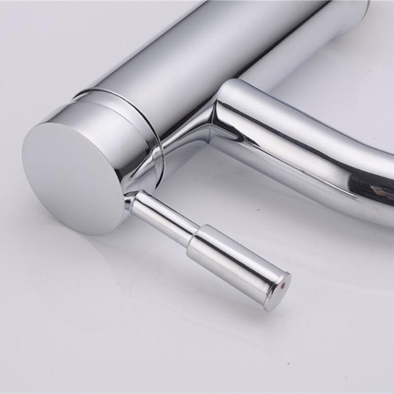Vòi lavabo nóng lạnh 1 lỗ Aqua Korea