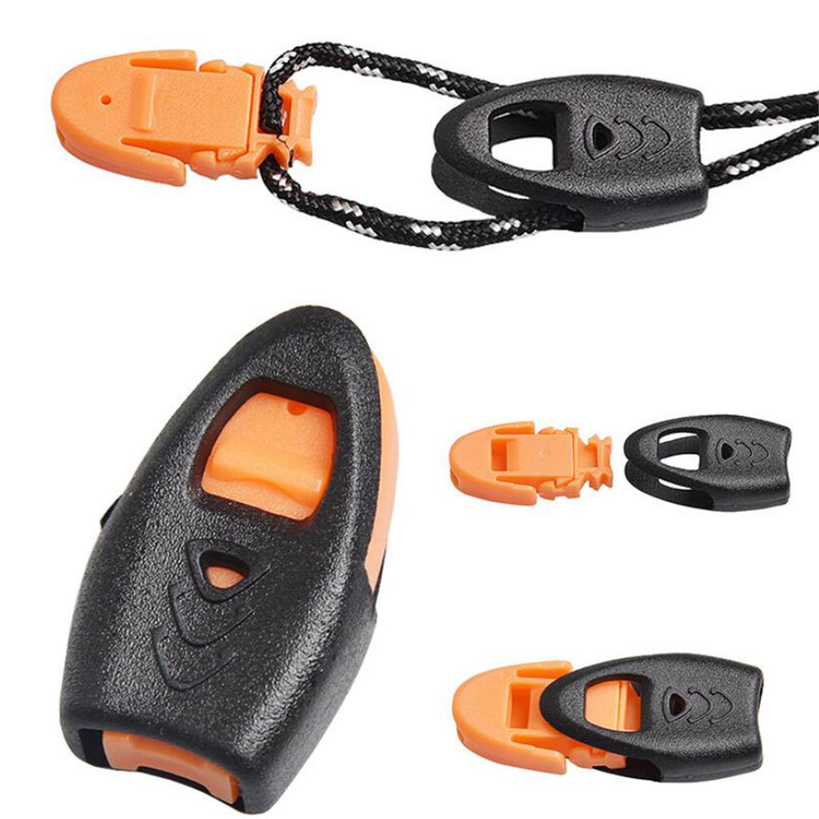 Emergency Survival Whistles, Referee Whistle, Sports Whistle with Lanyard for Outdoor Camping Boating