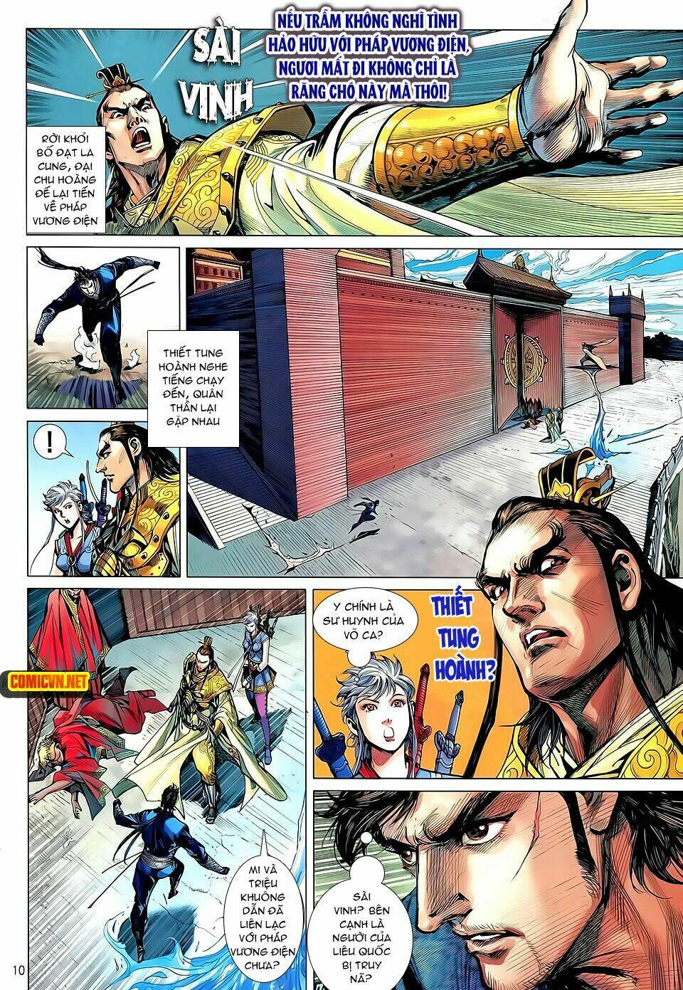 thiết tướng tung hoành (cựu tác) chapter 34 11