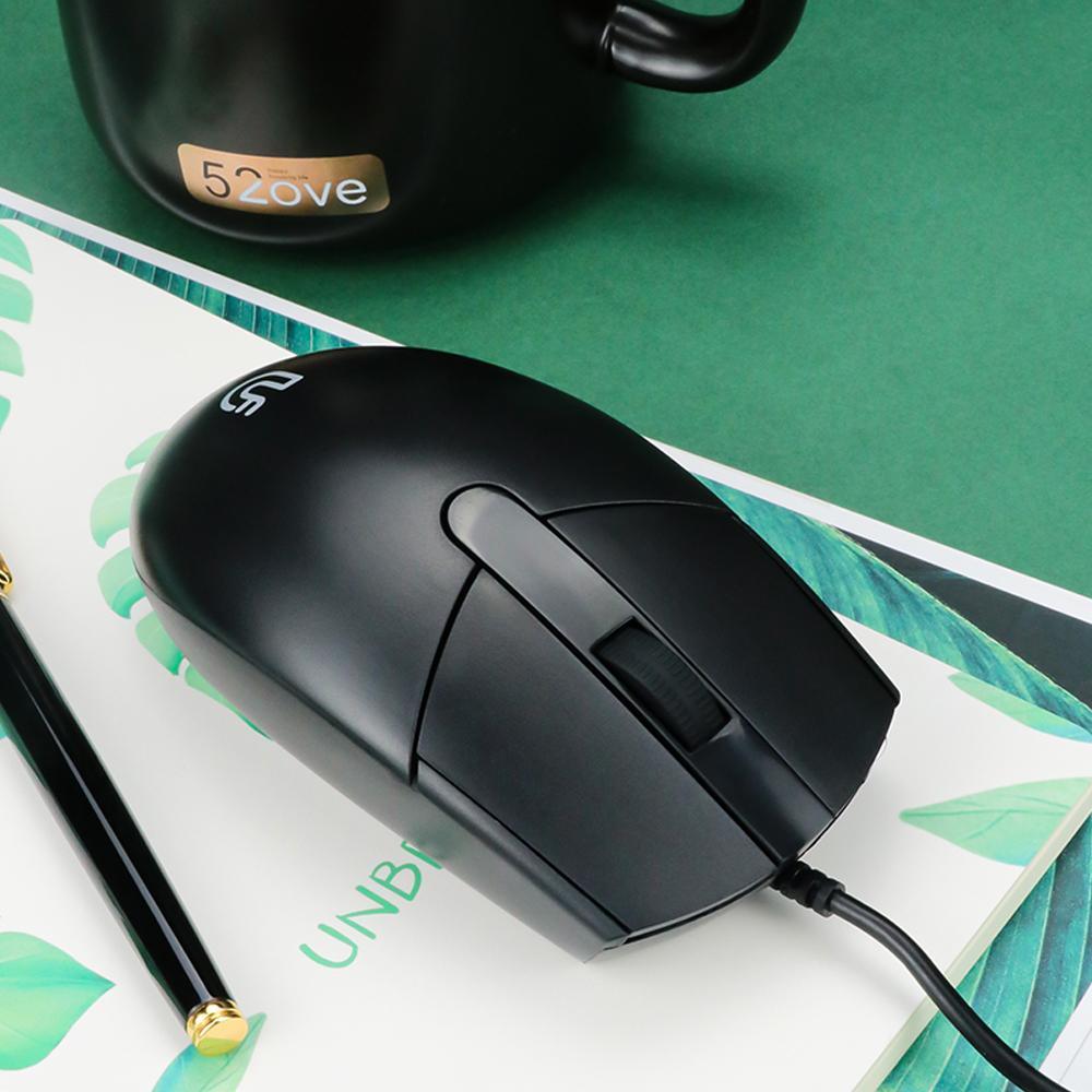 Chuột uFound U-68 có dây cho văn phòng doanh nghiệp hỗ trợ USB 1200DPI