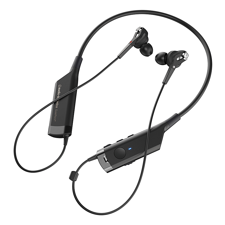 Tai Nghe Bluetooth Nhét Tai Audio Technica ATH-ANC40BT Noise Canceling - Hàng Chính Hãng