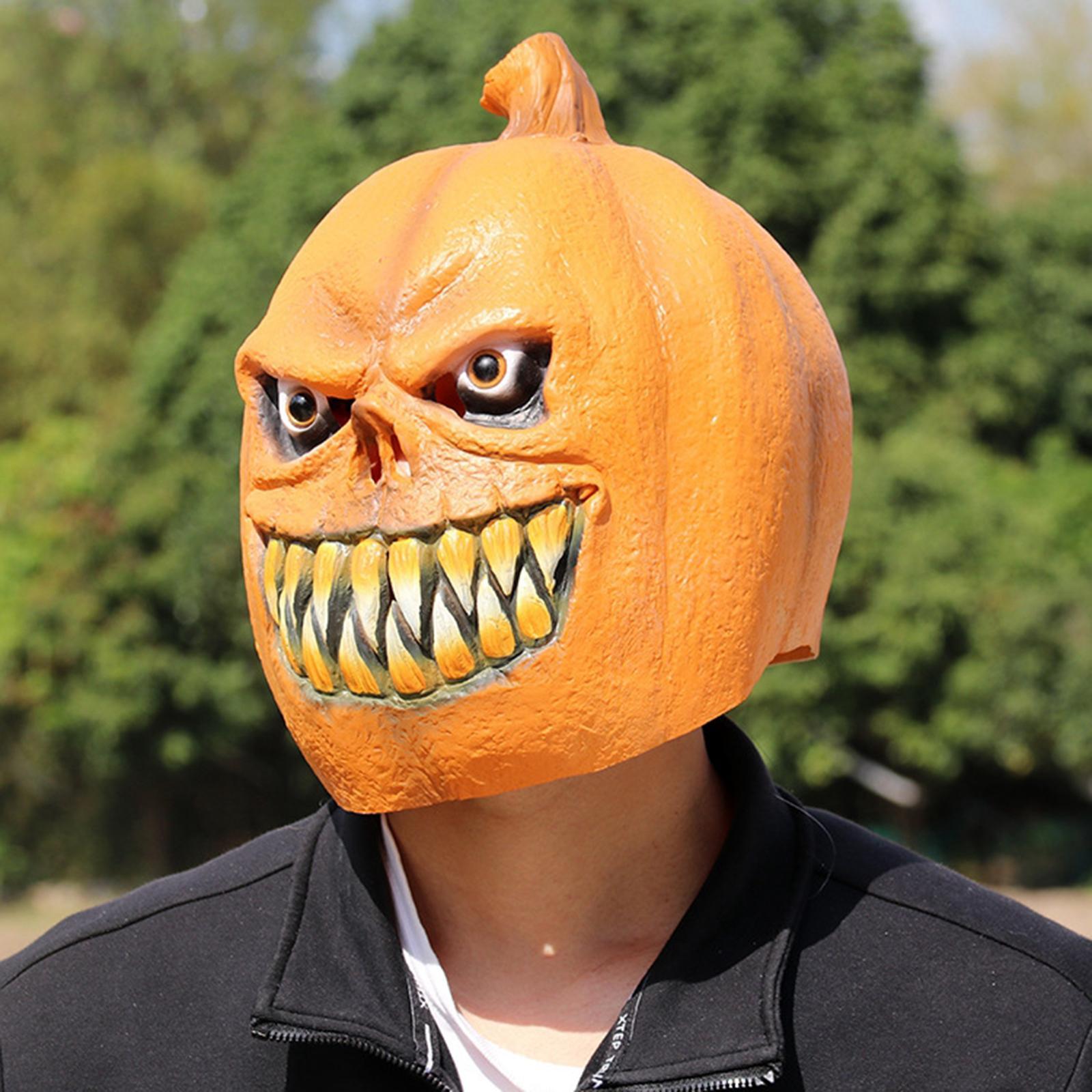 Halloween Head  Headwear Adults Pumpkin  for Cosplay Halloween Party