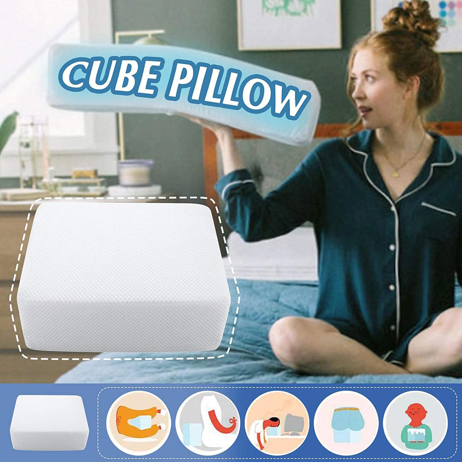 Công Thái Mút Gối Mút Giường Chỉnh Hình Gối Cho Đau Cổ Ngủ Hình Khối Gối Cho Bên Đèn Ngủ